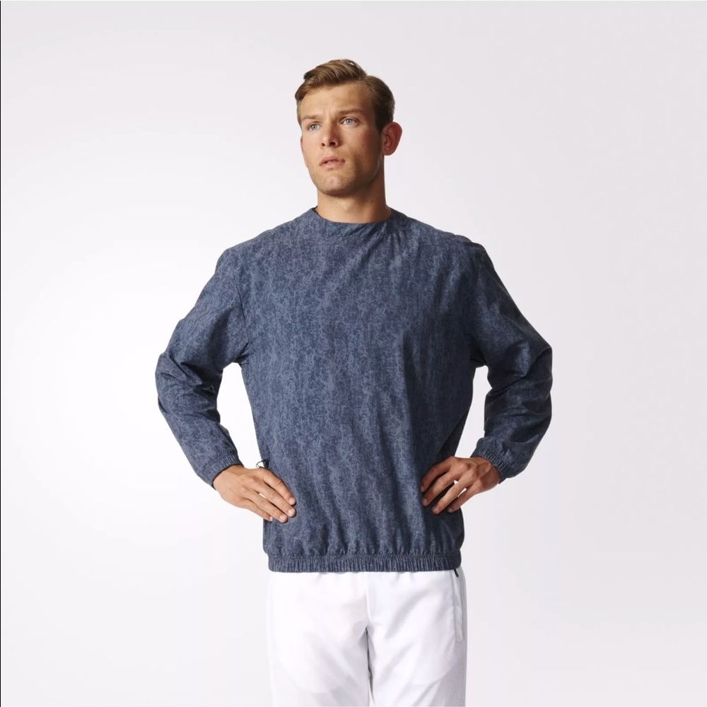 Men’s Adidas Crew Neck Sweater Sz Medium